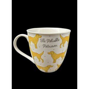 Milly Green Golden Retriever Coffee Mug 17oz Large Cup 'The Reliable Retriever"